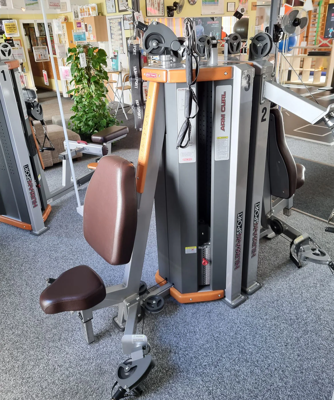 StarTrac Human Sports Line Zirkel, 6 Kraftgeräte im Set, gebraucht, überholter Zustand - Image 13