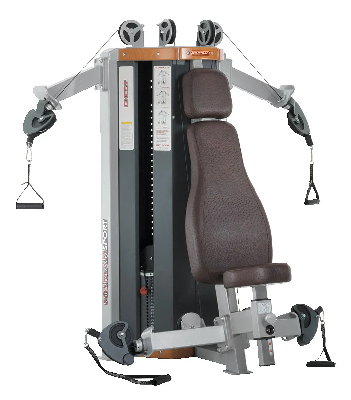 StarTrac Human Sports Line Zirkel, 6 Kraftgeräte im Set, gebraucht, überholter Zustand - Image 4