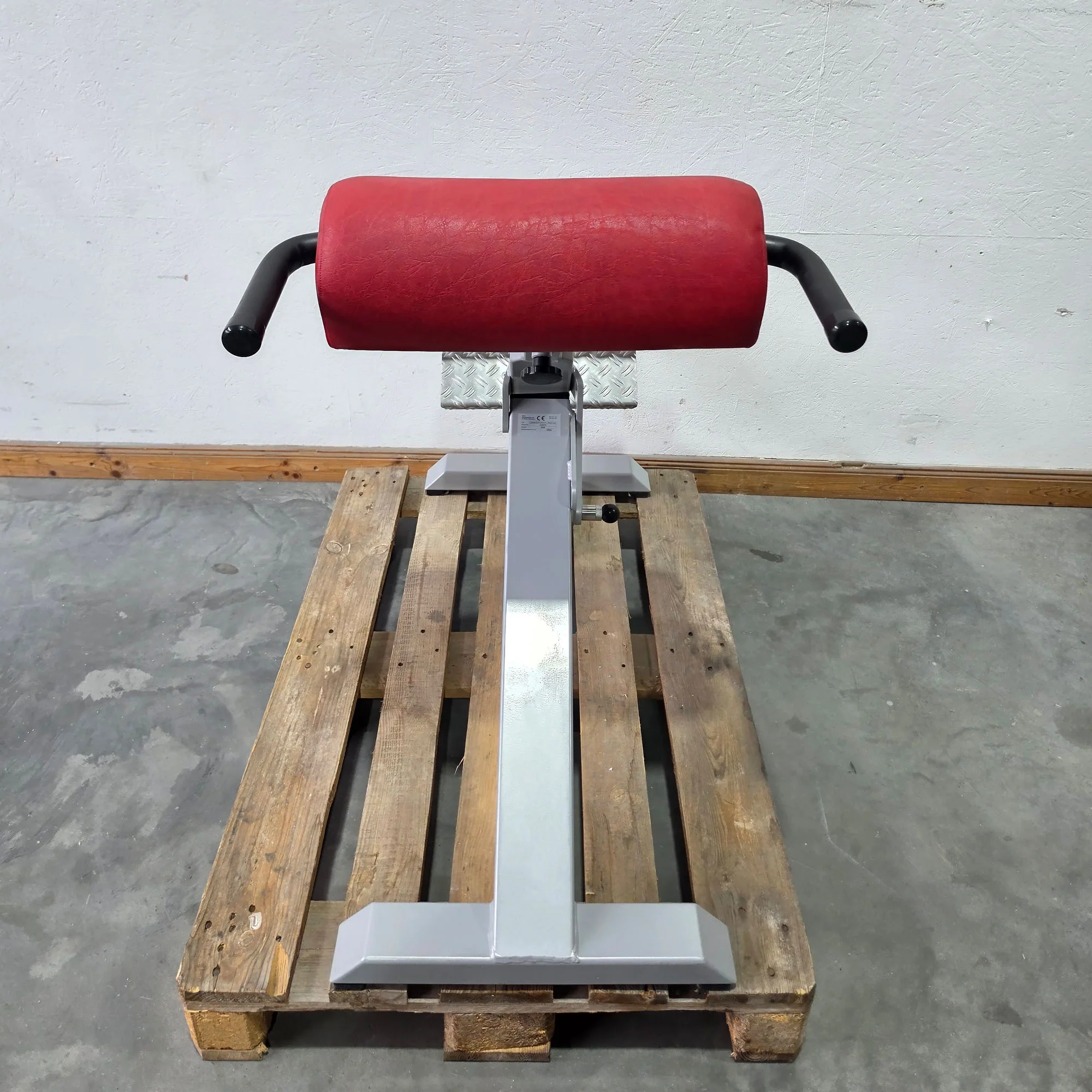 SVG Hyperextension 45° - Rückenstreckerbank und Lumbaltrainer in einem Gerät, verstellbar, Rahmenfarbe Silber, gebraucht - überholter Zustand - Image 5