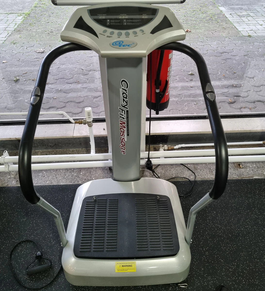 @Tec Vibrationsplatte Crazy-Fit-Massage - Vibrationstrainer, Heimbedarf, gebraucht - Image 2