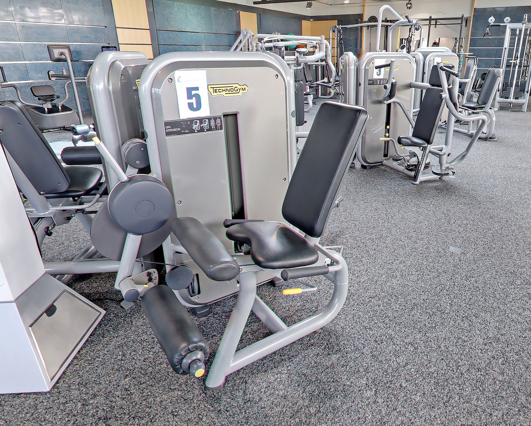 TechnoGym 13 Kraftgeräte im Set, Element Line Serie, gebraucht - überholter Zustand - Image 6