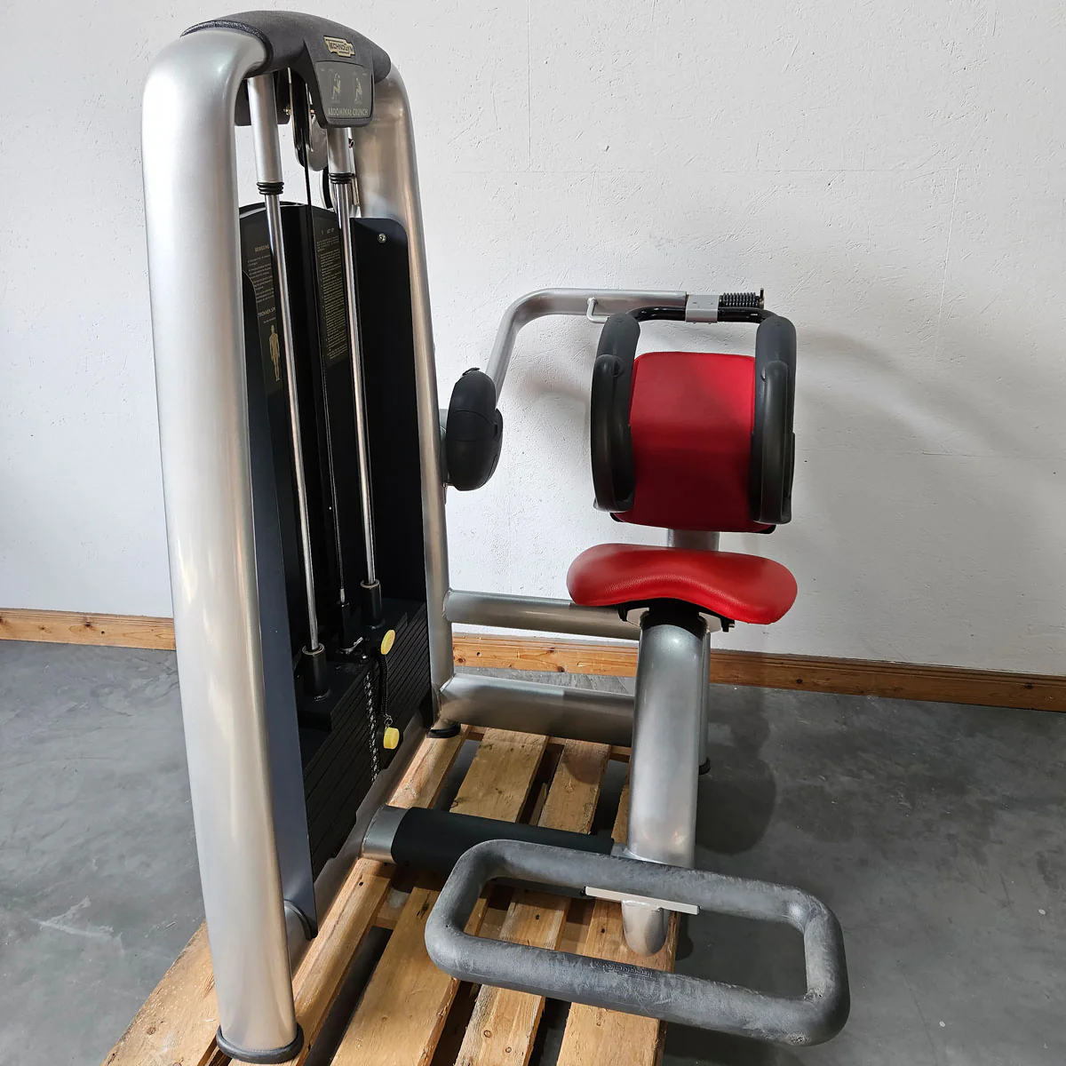 TechnoGym 18 Kraftgeräte im Set, Selection Line, Strength Machines with Stack Weight, Polster Rot, gebraucht - überholter Zustand - Image 14