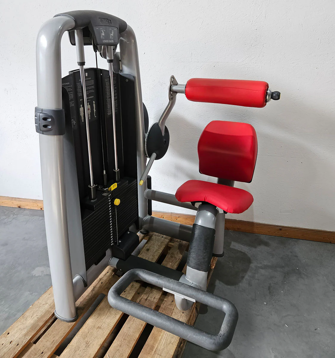TechnoGym 18 Kraftgeräte im Set, Selection Line, Strength Machines with Stack Weight, Polster Rot, gebraucht - überholter Zustand - Image 16