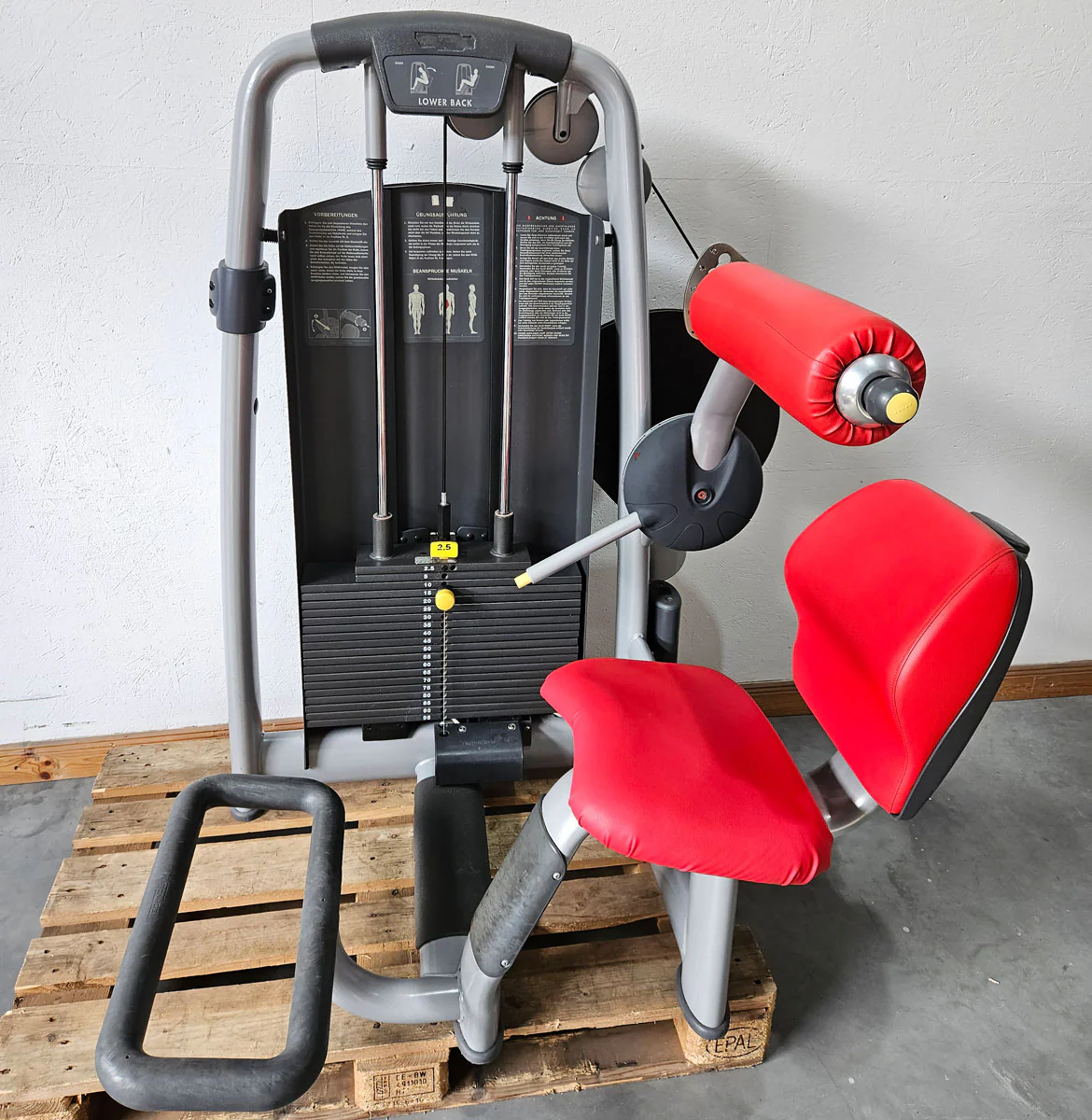 TechnoGym 18 Kraftgeräte im Set, Selection Line, Strength Machines with Stack Weight, Polster Rot, gebraucht - überholter Zustand - Image 17