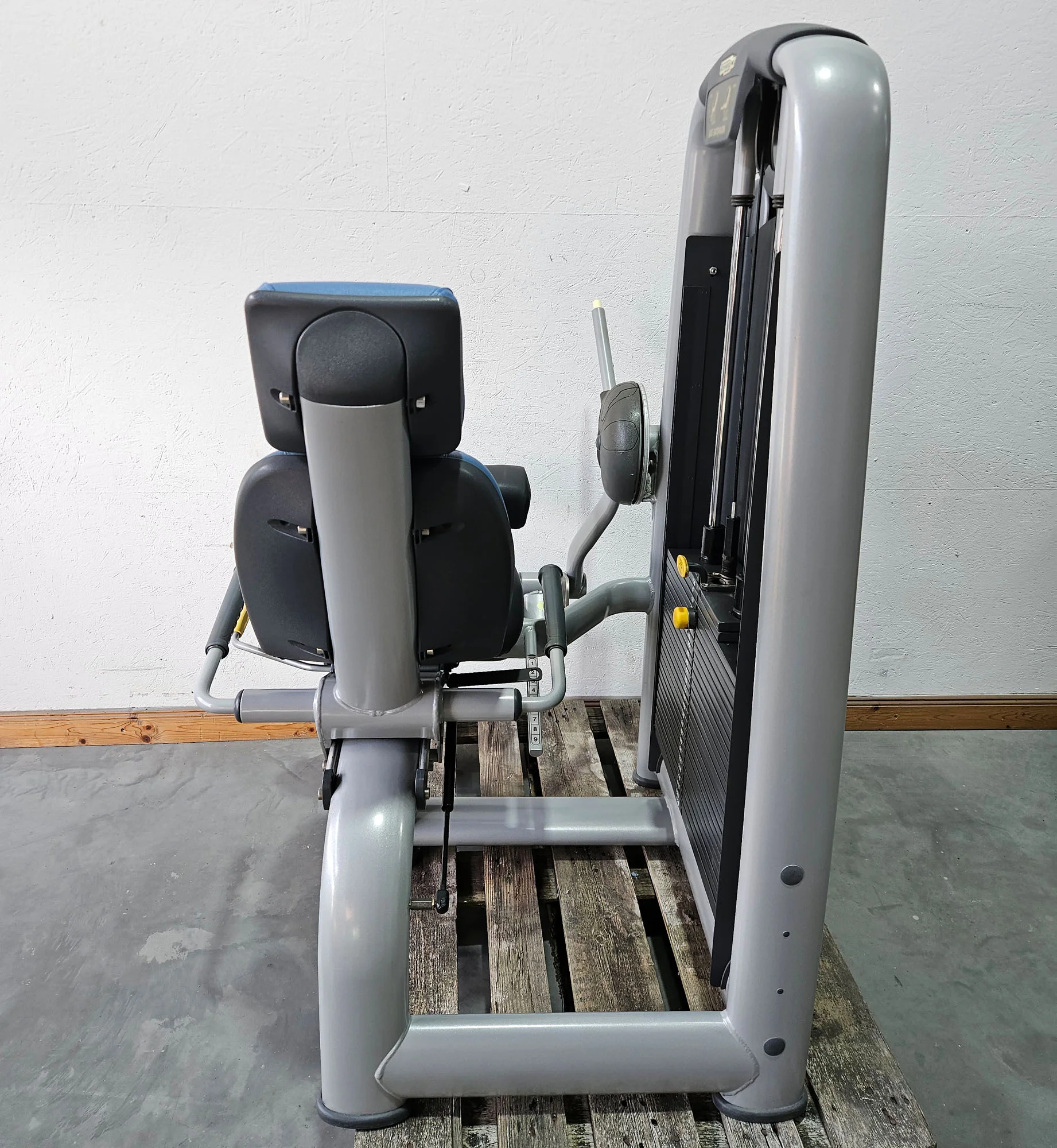 Technogym 2er Set = Beinstrecker und Beinbeuger, Leg Extension and Leg Curl Set, Selection Line, Rahmenfarbe Silber, gebraucht - überholter Zustand - Image 14