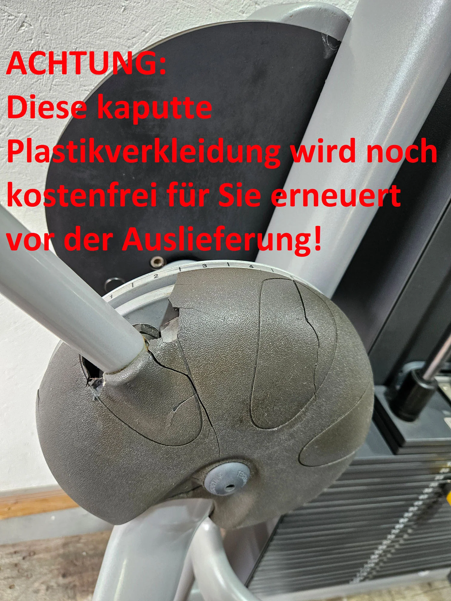 Technogym 2er Set = Beinstrecker und Beinbeuger, Leg Extension and Leg Curl Set, Selection Line, Rahmenfarbe Silber, gebraucht - überholter Zustand - Image 22