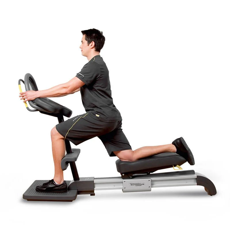 Technogym 2er Set Flexability Posterior und Flexability Anterior - Dehngeräte für Beine und Waden, gegen Rückenschmerzen, Dehnungsapparat, Rahmenfarbe Silber, gebraucht - guter Zustand - Image 13