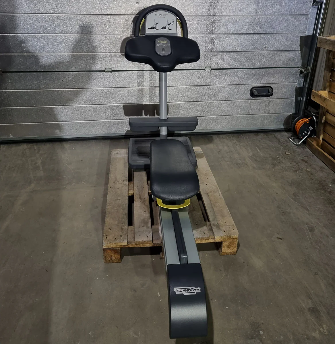 Technogym 2er Set Flexability Posterior und Flexability Anterior - Dehngeräte für Beine und Waden, gegen Rückenschmerzen, Dehnungsapparat, Rahmenfarbe Silber, gebraucht - guter Zustand - Image 7