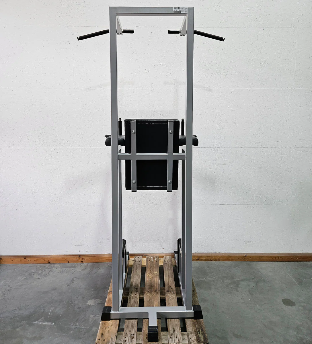 Technogym 3 in 1 Gerät, Dips, Beinheben und Klimmzug Ständer, Silverline, Rahmen Silber, gebraucht - geprüfter Zustand mit Gebrauchsspuren - Image 3