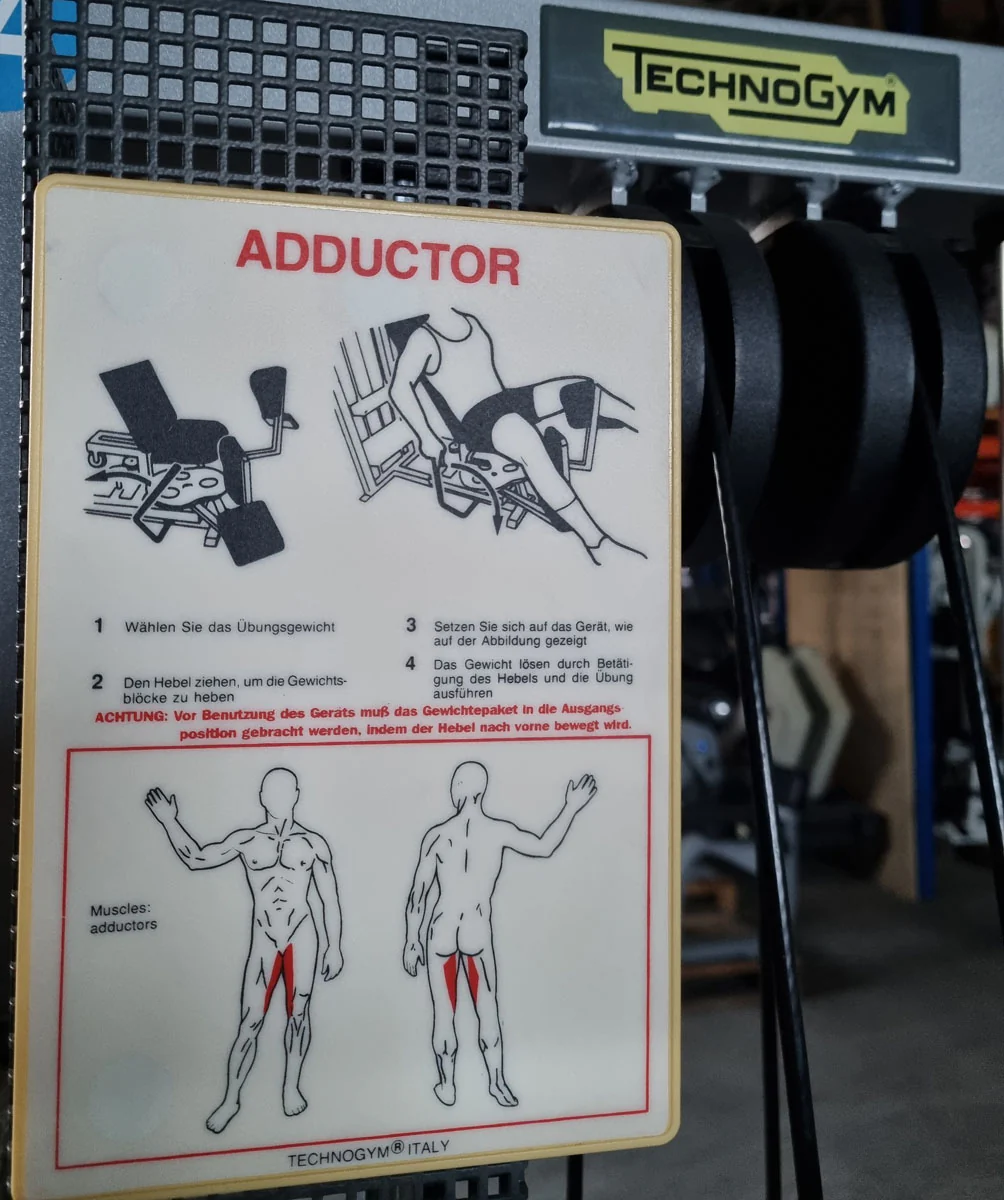 Technogym Abduktor und Adduktor im Set, Silverline - 2 Geräte für einen Sonderpreis, gebraucht - geprüfter Zustand - Image 12