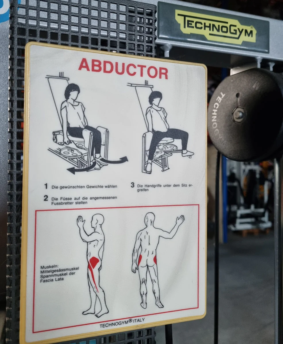 Technogym Abduktor und Adduktor im Set, Silverline - 2 Geräte für einen Sonderpreis, gebraucht - geprüfter Zustand - Image 7
