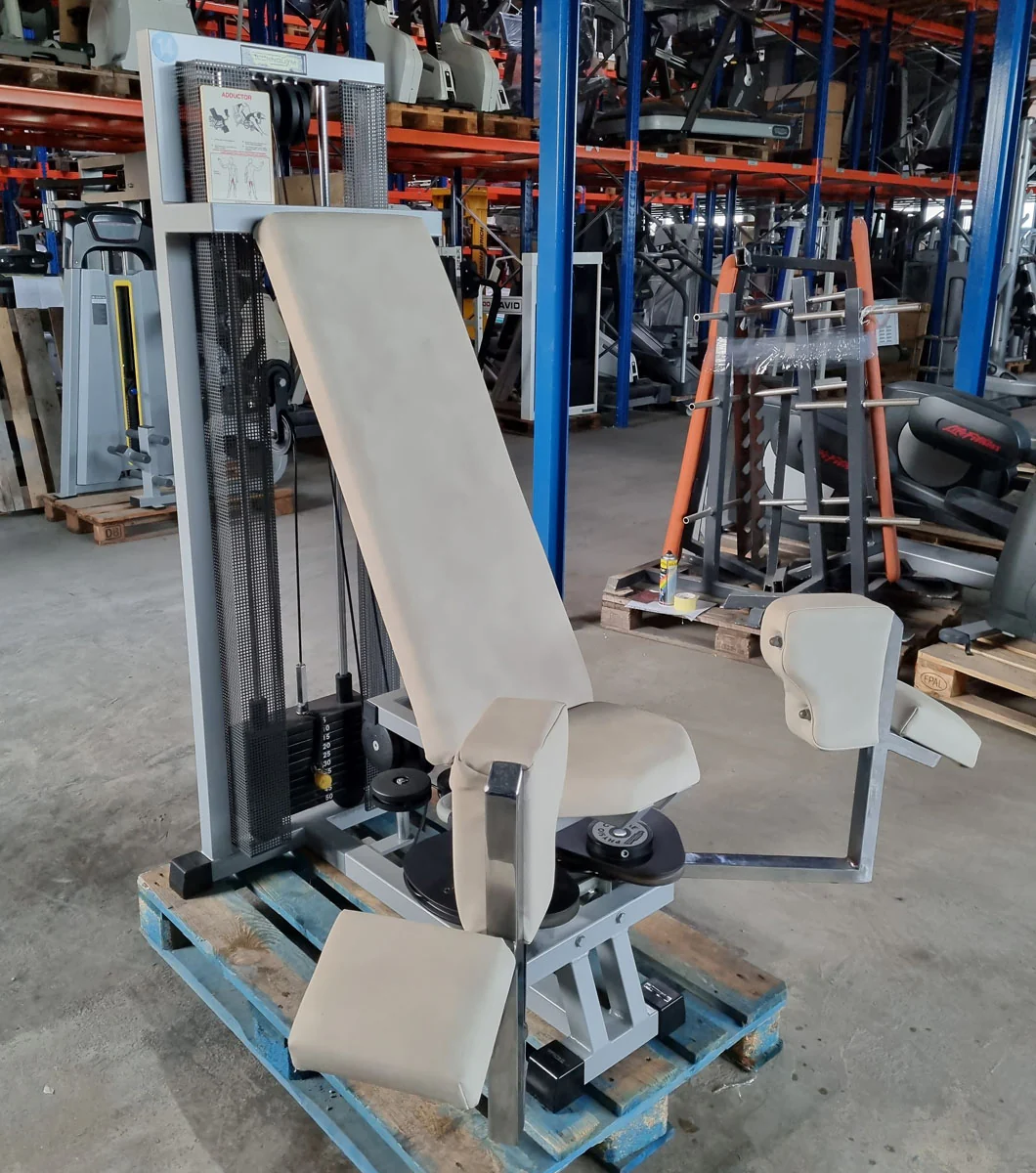 Technogym Abduktor und Adduktor im Set, Silverline - 2 Geräte für einen Sonderpreis, gebraucht - geprüfter Zustand - Image 8