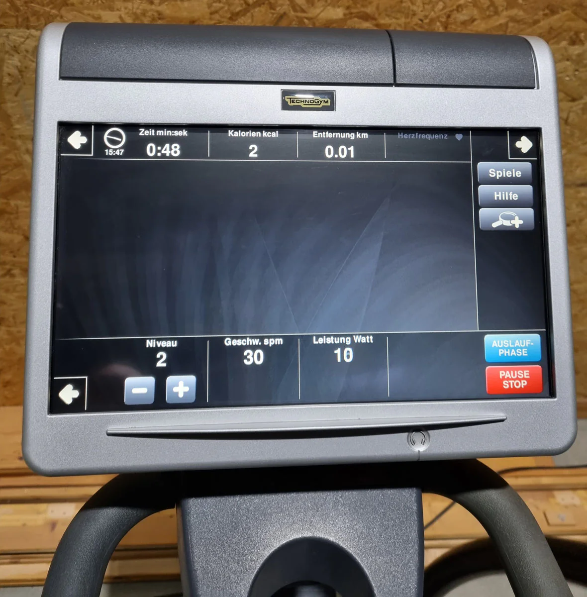 TechnoGym Crosstrainer Excite Line Syncro 700, VisioWeb Touch Display, gebraucht - überholter Zustand - Image 6