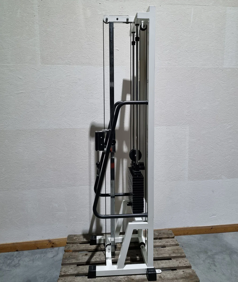Technogym Ercoline Rehab, Kabelzug höhenverstellbar, Seilzug, Zugapparat 80kg, Rahmenfarbe Weiß, gebraucht - überholter Zustand - Image 4
