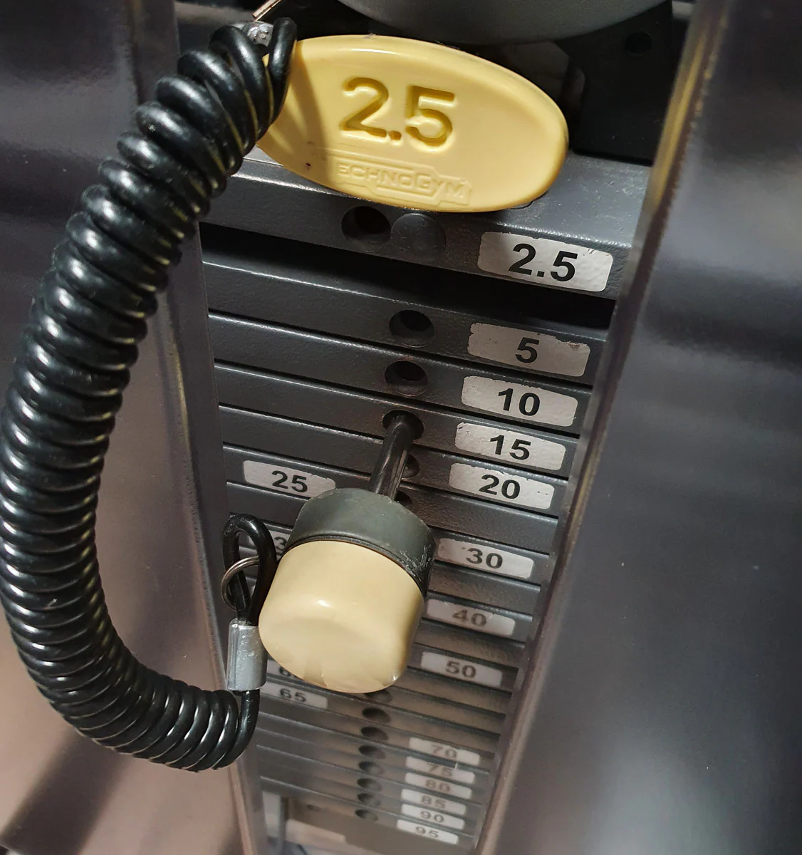 TechnoGym Low Row, Rudern, Latisolator, Selection Line - Neues Modell mit Plastikverkleidung, Polster Braun, gebraucht - überholter Zustand - Image 4