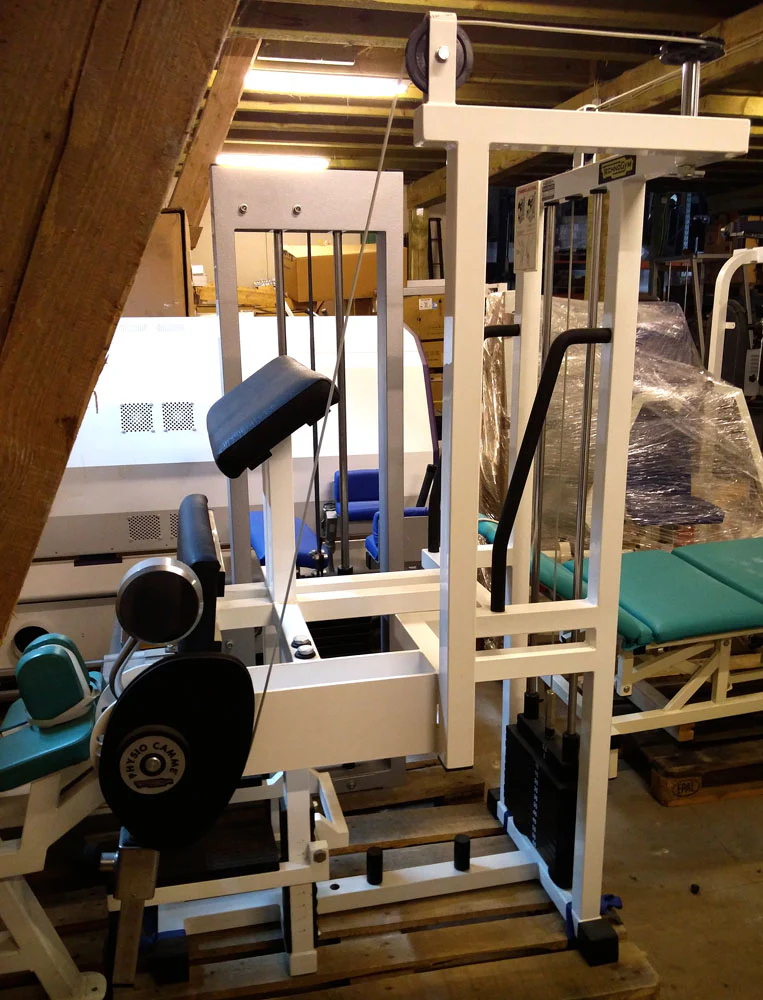 TechnoGym M427, Beinbeuger stehend, weiß, gebraucht - Image 2