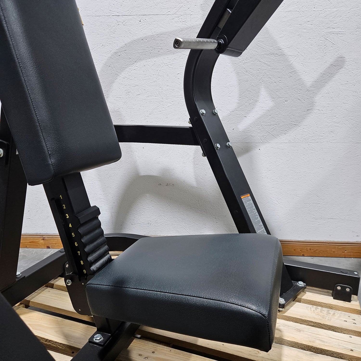 TechnoGym Pure Strength Chest Press, Bankdrückmaschine Plate loaded, Brustpresse, Farbe Schwarz, gebraucht - überholter Zustand - Image 6