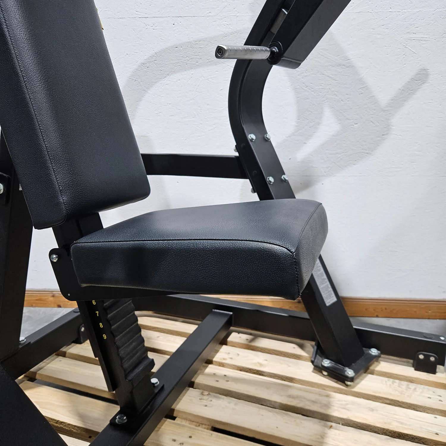 TechnoGym Pure Strength Chest Press, Bankdrückmaschine Plate loaded, Brustpresse, Farbe Schwarz, gebraucht - überholter Zustand - Image 7