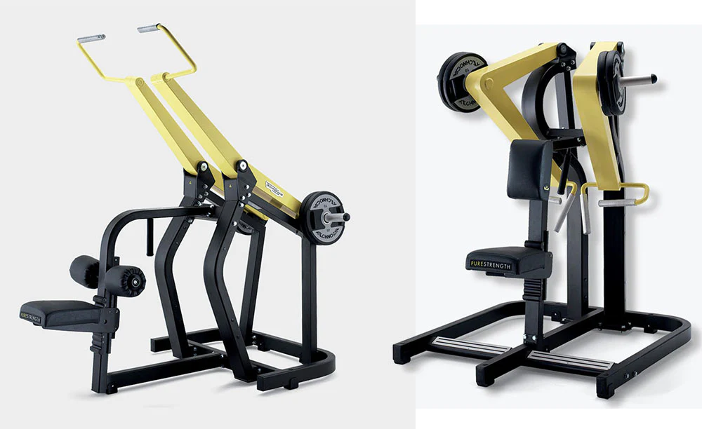 TechnoGym Pure Strength Set, 7 Plate loaded Kraftgeräte, inkl. Hantelscheiben, gebraucht - geprüfter Zustand - Image 4
