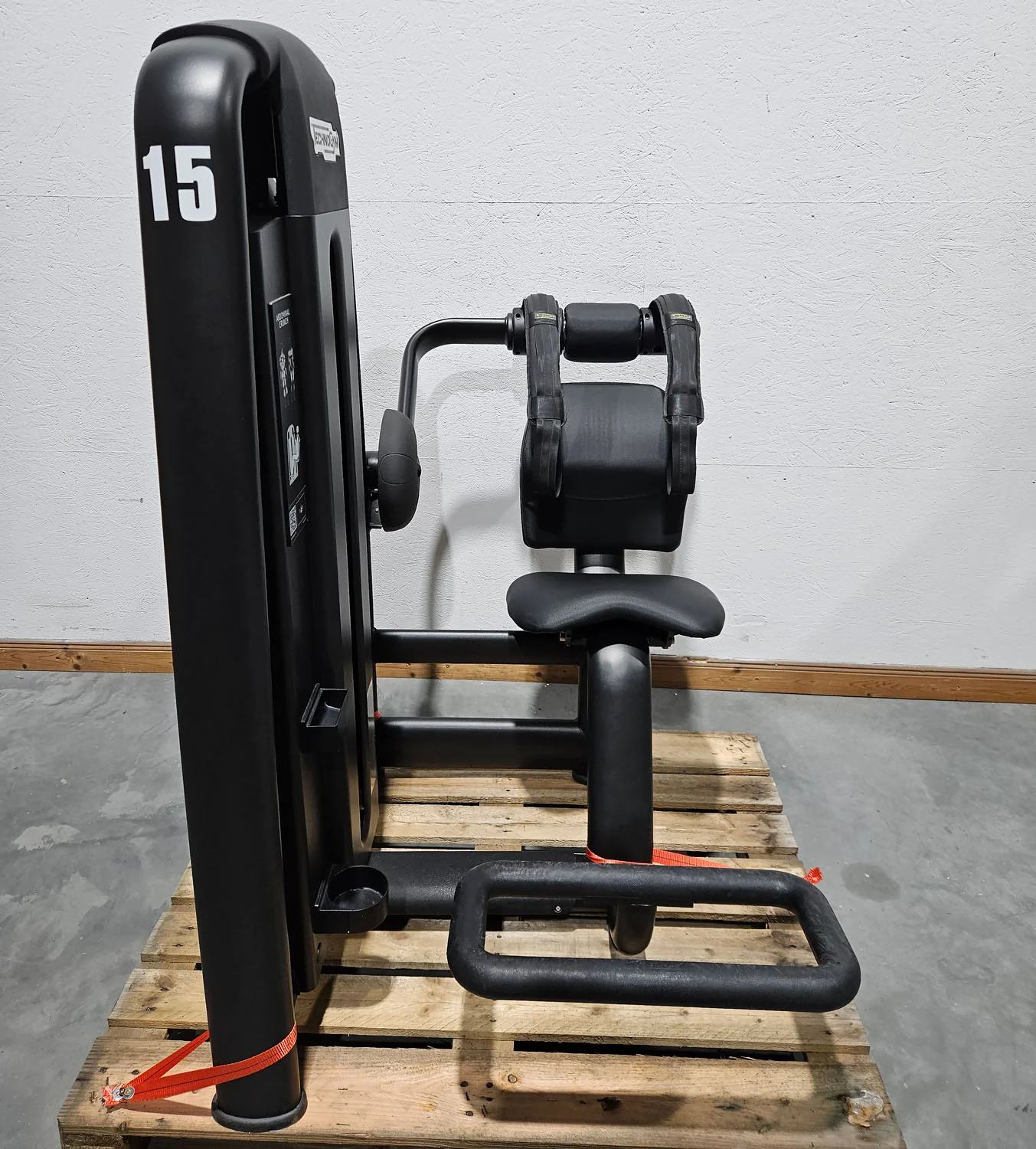 Technogym Selection Pro Abdominal Crunch, Bauchmaschine, Abs, Farbe Schwarz, gebraucht, überholter Zustand - Image 2