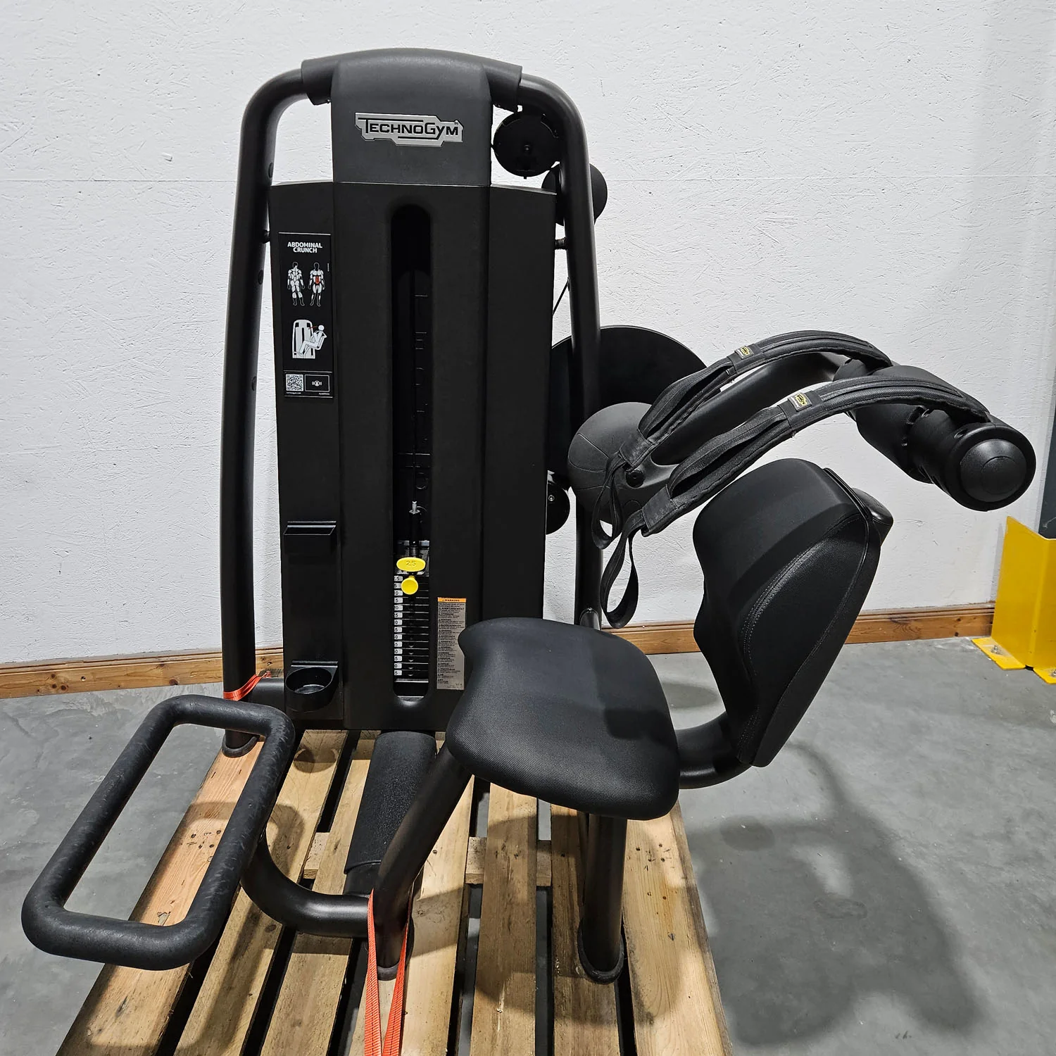 Technogym Selection Pro Abdominal Crunch, Bauchmaschine, Abs, Farbe Schwarz, gebraucht, überholter Zustand - Image 5