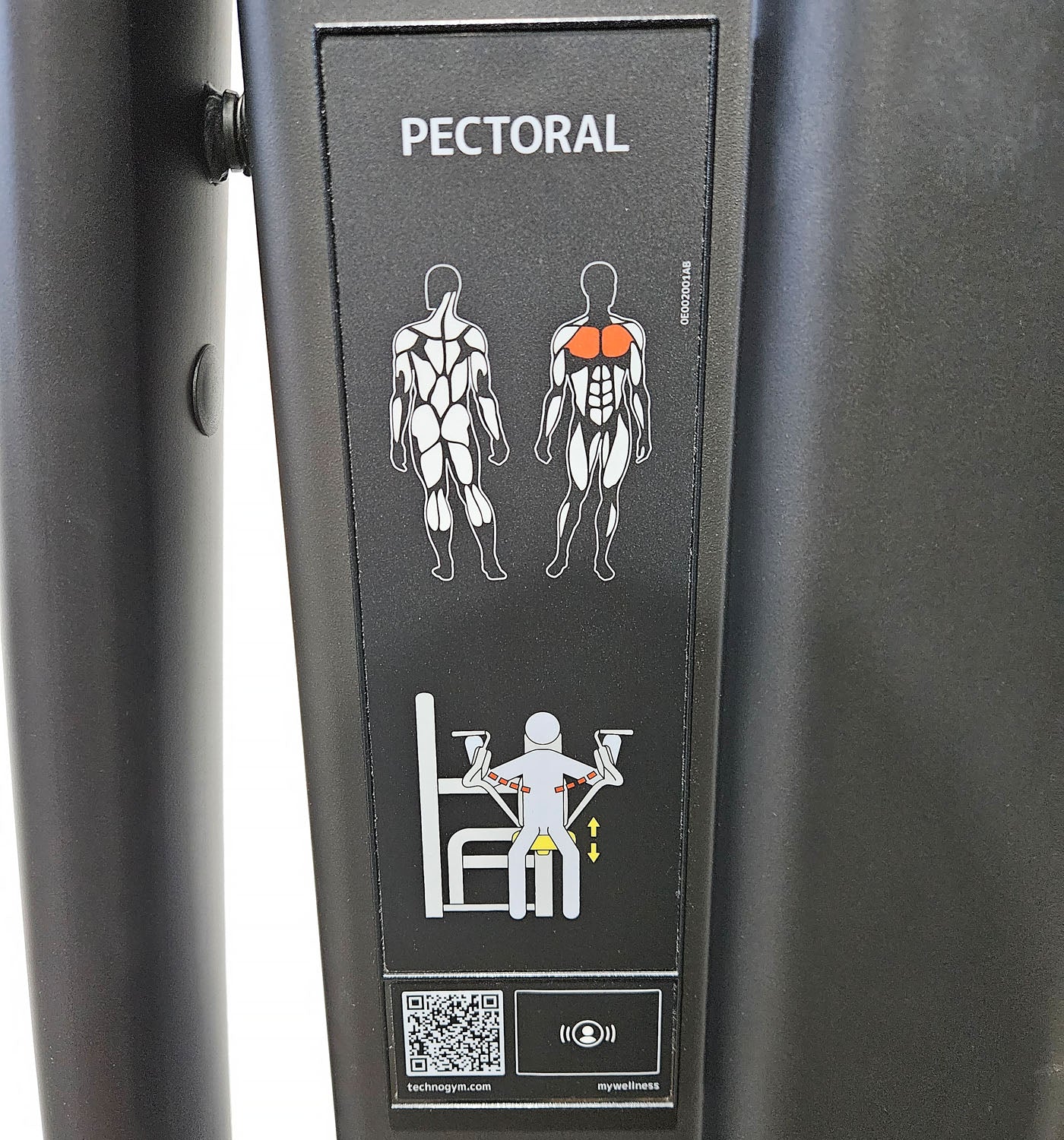 Technogym Selection Pro Pectoral Fly, Butterfly, Pec Fly, Farbe Schwarz, gebraucht, überholter Zustand - Image 9