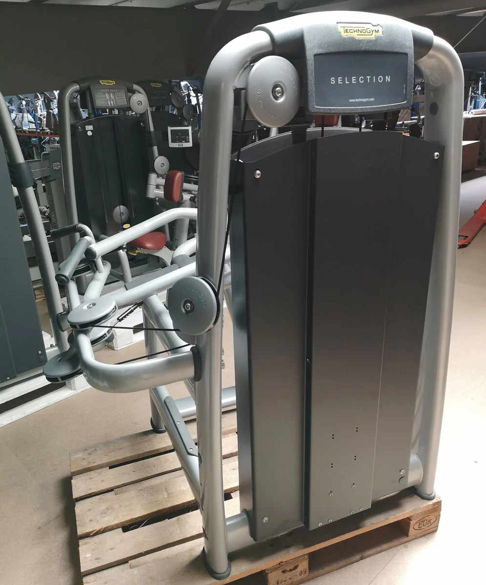 TechnoGym Upper Back, Rudern Row, Latisolator, Selection Line - Neues Modell mit Plastikverkleidung, Polster Braun, gebraucht - überholter Zustand - Image 5