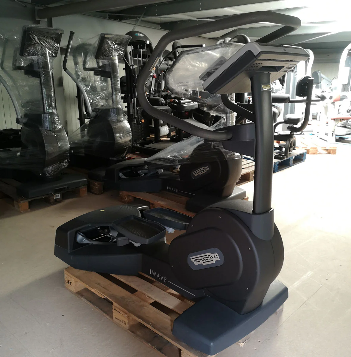 Technogym Wave Excite Line Stepper / Inliner / Ski / Ellipsentrainer, Touch Display, gebraucht - überholter Zustand - Image 6