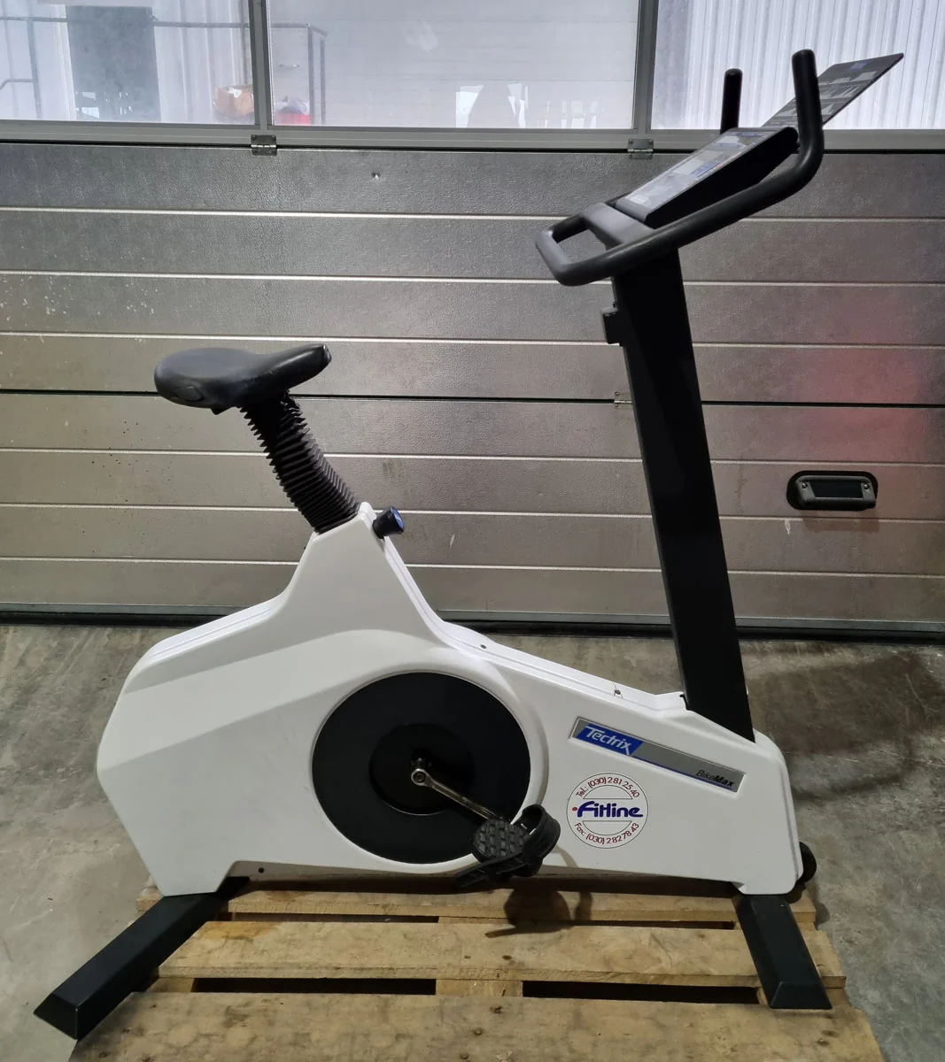 Tectrix Bike Max Ergometer, Weiß und Schwarz, gebraucht - Image 2