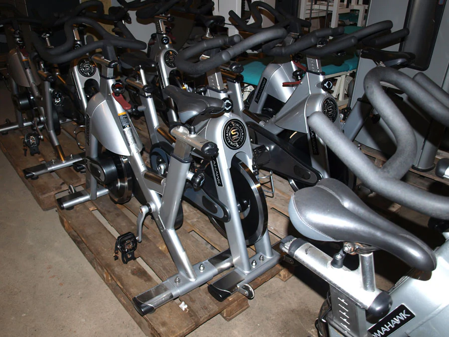 Tomahawk Indoor Cycle S-Serie, Silber, gebraucht - 15 Stück - Image 5