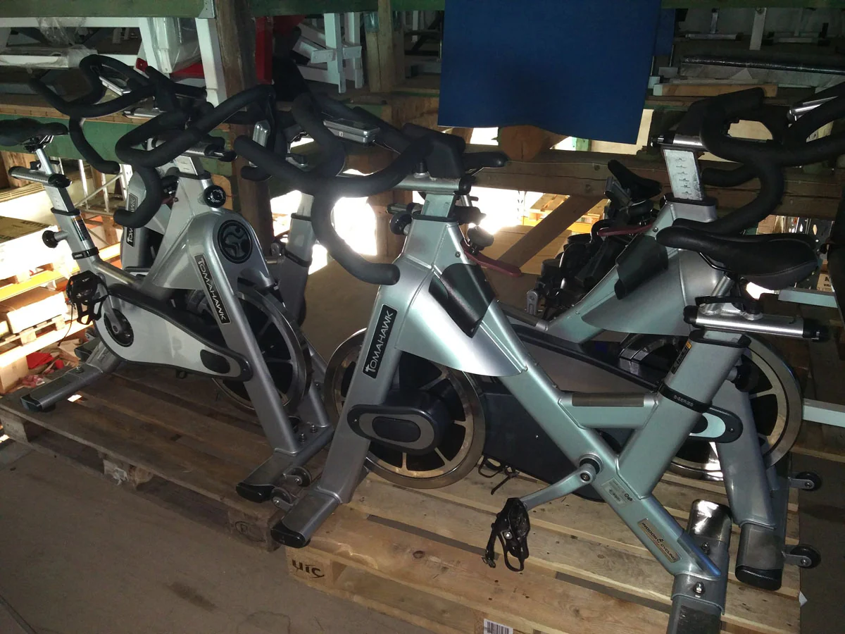 Tomahawk Indoor Cycle S-Serie, Silber, gebraucht - 15 Stück - Image 8