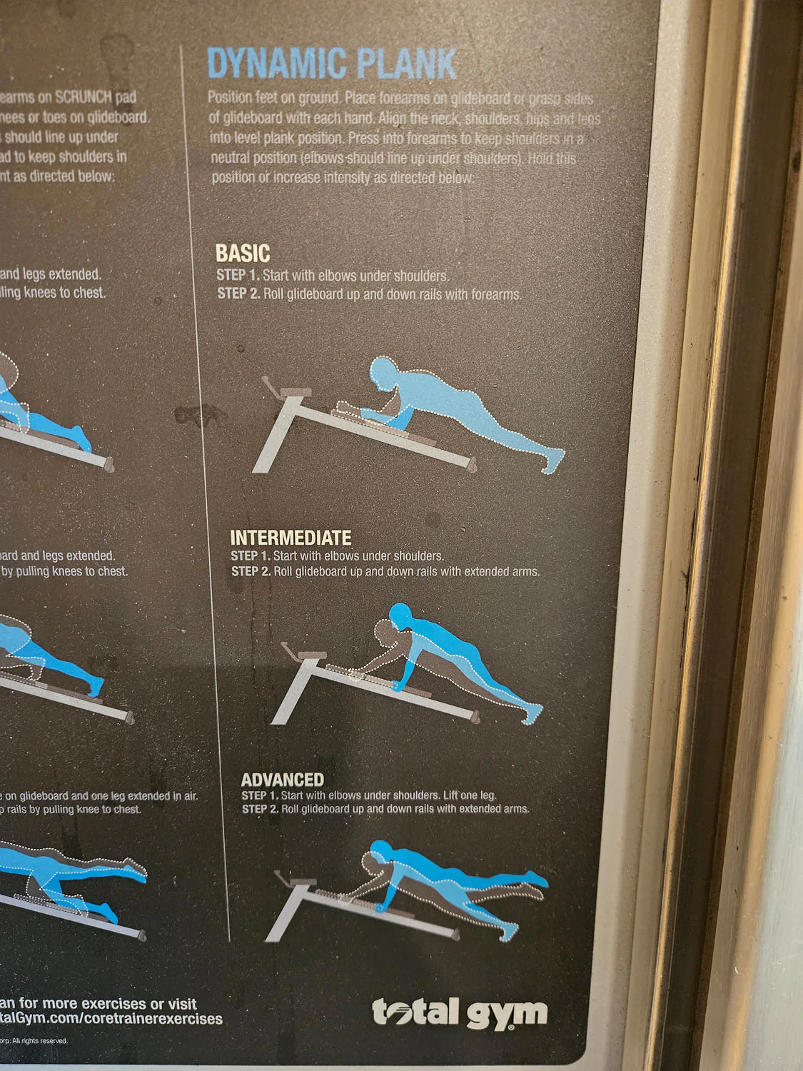 Total Gym Core Trainer, Trainingsgerät für Bauch, Rumpf und unteren Rücken, gebraucht mit Gebrauchsspuren - Image 6