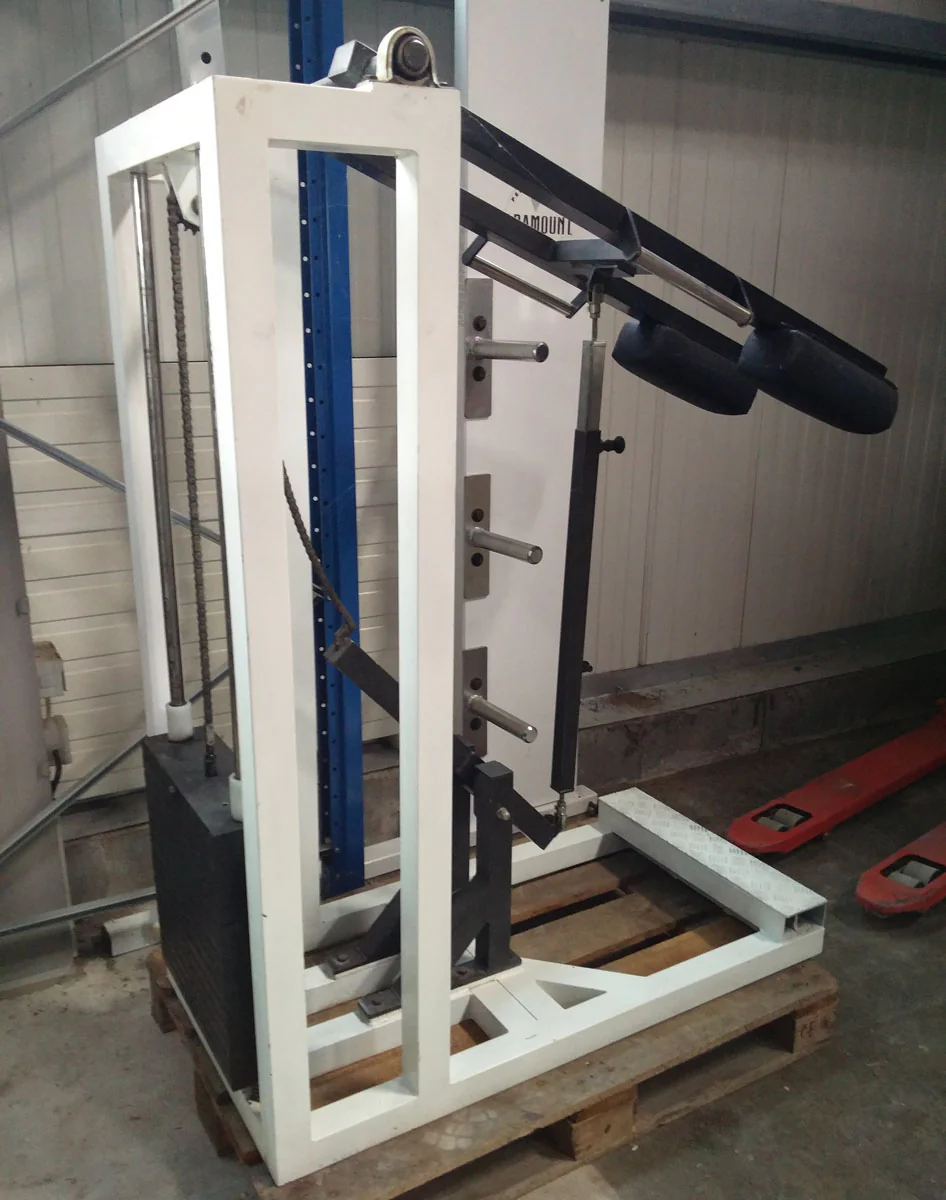 Wadenmaschine stehend, Galaxy, Weiß, gebraucht - Image 3