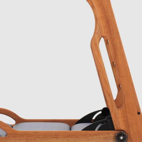 WaterRower NOHrD Elasko Kirsche, Kunstleder/ Echtleder - Image 3