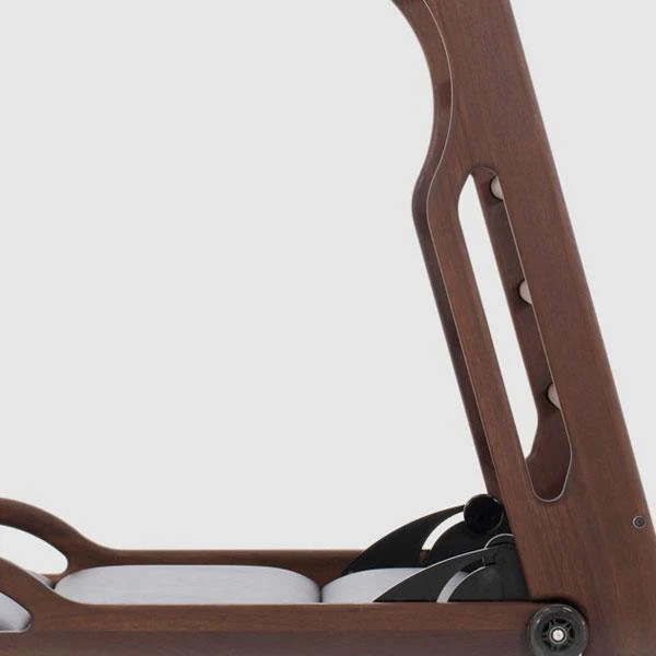 WaterRower NOHrD Elasko Nussbaum, Kunstleder/ Echtleder - Image 3