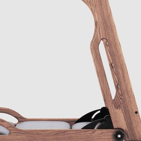 WaterRower NOHrD Elasko Vintage, Kunstleder/ Echtleder - Image 3