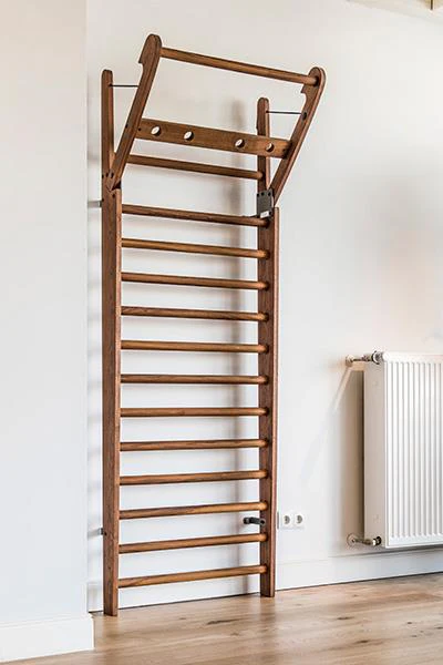 WaterRower NOHrD Wallbars Nussbaum, 10 oder 14 Sprossen - Image 3