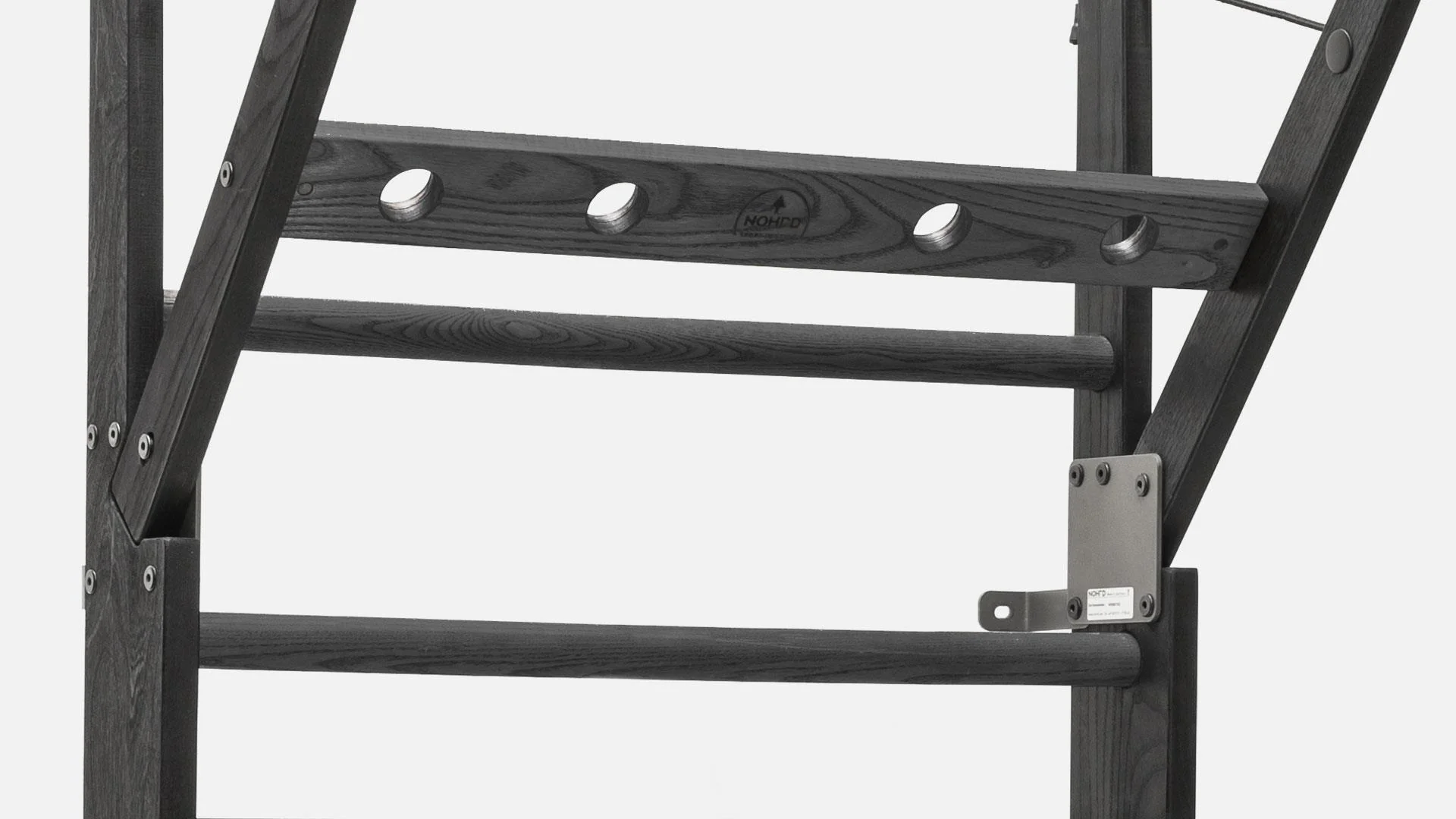WaterRower NOHrD Wallbars Shadow, 10 oder 14 Sprossen - Image 5